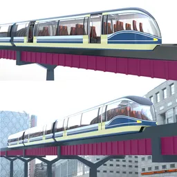 Monorail train concept