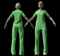 Nurse Doctor, Medical Scrubs