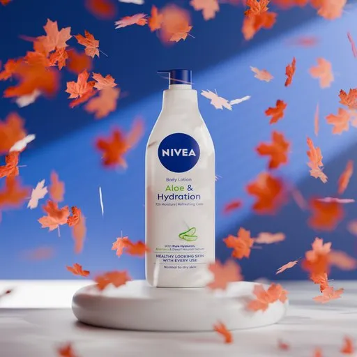 Product Visualization Lotion scene