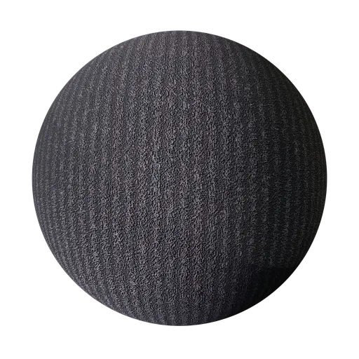 High-quality, seamless PBR texture for 3D rendering, suitable for Blender flooring material with realistic grey carpet appearance.
