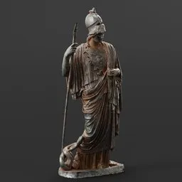 Iron Athena Pallas Giustinian