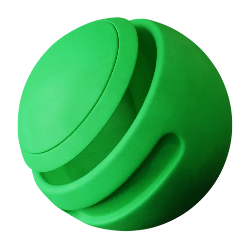 High-resolution lime green plaster PBR texture for realistic 3D rendering and visualizations.