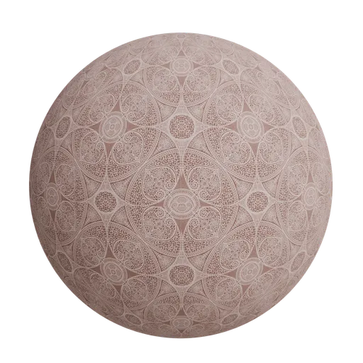 Brown spiral mandala wallpaper