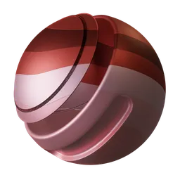 Organic brown and pink pattern