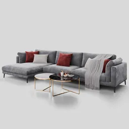 Sofa Floyd-Hi 2 System Velvet