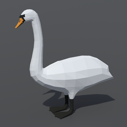 Low Poly Swan