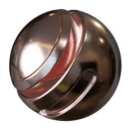 Soft Pink Scratched Painted Steel