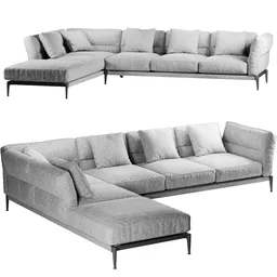 Sofa Set Long L Configuration