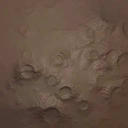 Crater Terrain Landscape