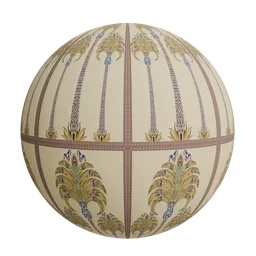 Decorative palm arts