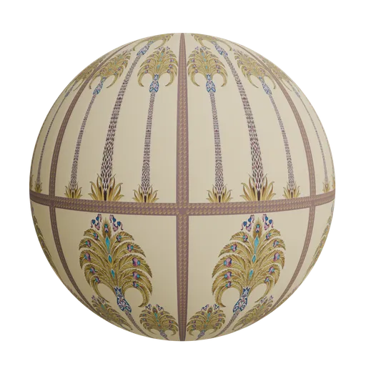 Decorative palm arts