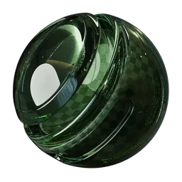 Dark Green Bottle Glass