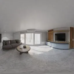 Modern Minimalist Living Room