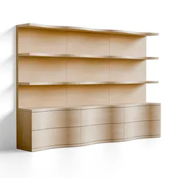 Coast Open Storage Bookcase