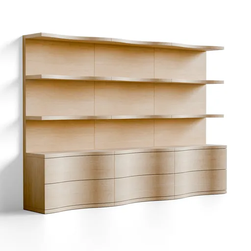 Coast Open Storage Bookcase
