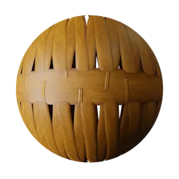 Woven  Bamboo Lattice