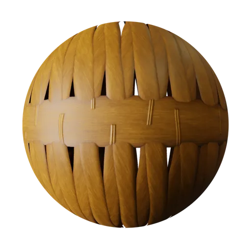 Woven  Bamboo Lattice