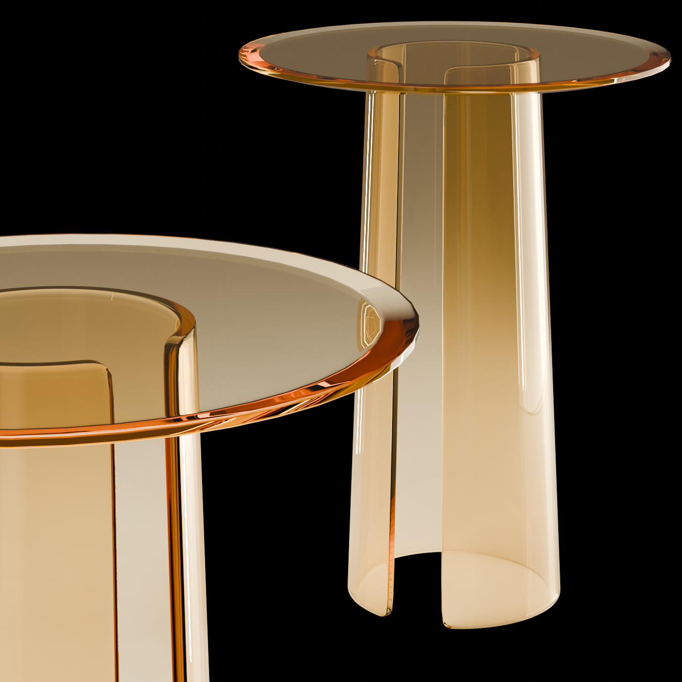 Poliform Orbit Side Table FREE Tables models BlenderKit