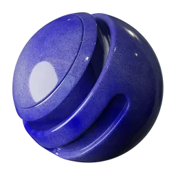 Procedural Simple blue and white tiles