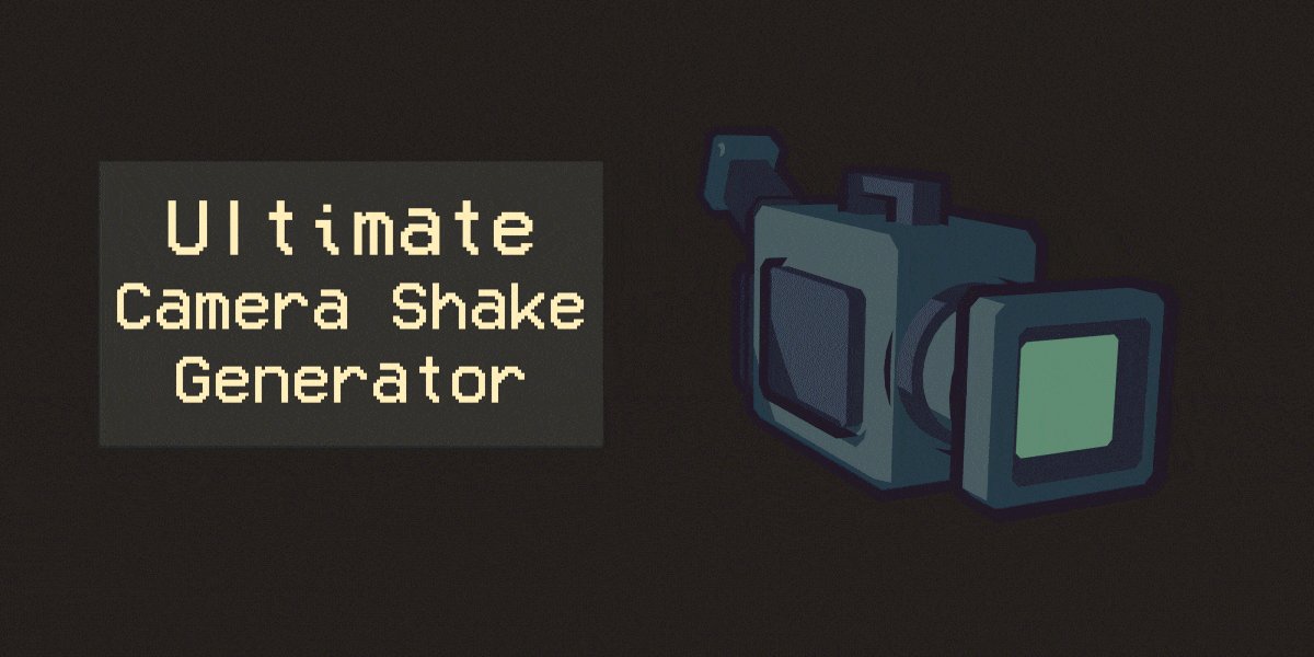 Ultimate Camera Shake Generator | Animation add-ons | Blendkit