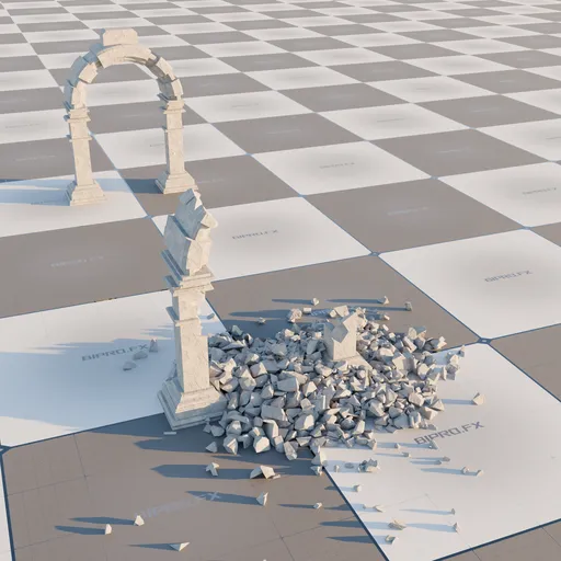 Animated Arch Destruction