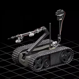 Bomb Defusing Robot Drone