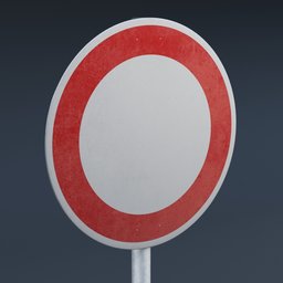 European Traffic Sign 01