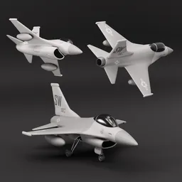 Stylized F-16