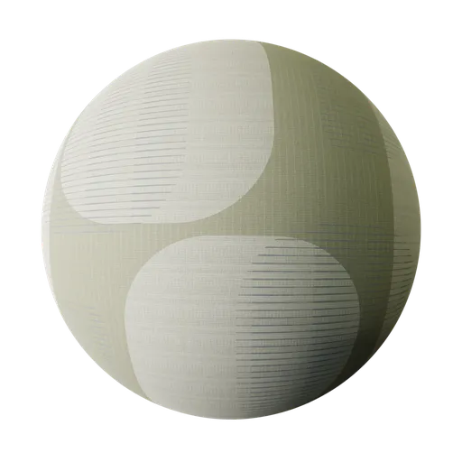 Wallpaper -  White and Green geometry