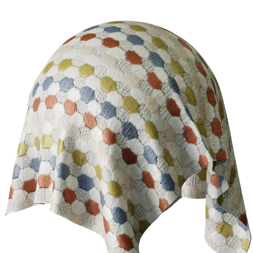 Polka Multicoloured Embroidery