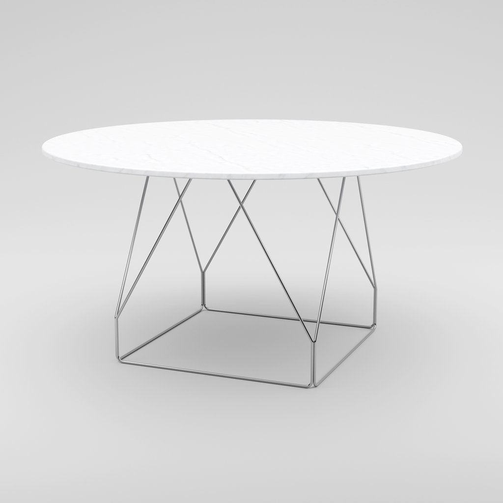 Fredericia JG Table Ø140 FREE Tables models BlenderKit