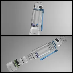Hydrogen water bottle parts