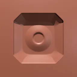 Octagonal Scoop Brush - 01