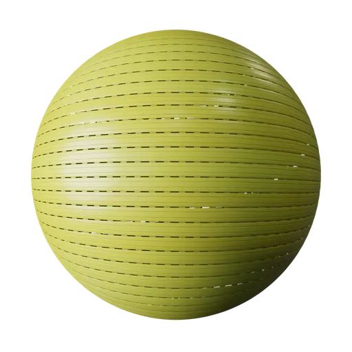 Metal yellow blinds