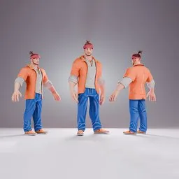 Street Fighter Character Martial Artist
