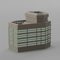 Short Suburban Office Building