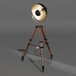 Art Deco floor lamp  studio