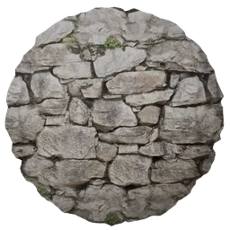 Scanned Stone Wall