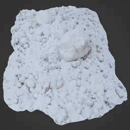 Rocks and Snow from Avalanche