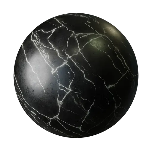 Pure Black Marble