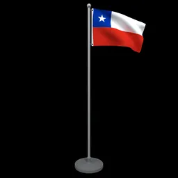 Animated Flag of Chile