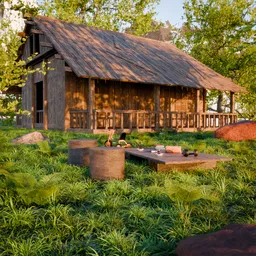 Sunlit Cabin Retreat