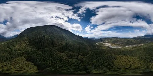 Mountain Landscape Cloudy Day