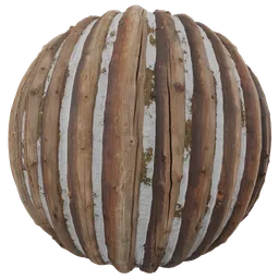 Highly detailed snowy wooden plank texture, perfect for PBR rendering in Blender 3D, 4K quality.