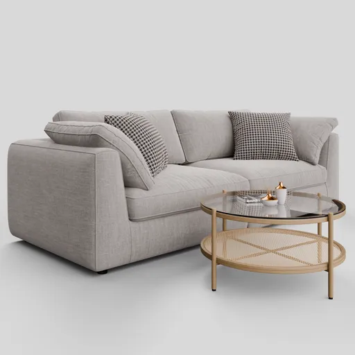 Sofa Louis Plus Meridiani 3_seater