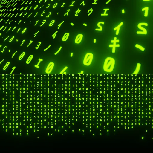 Digital Rain Matrix Code Animation