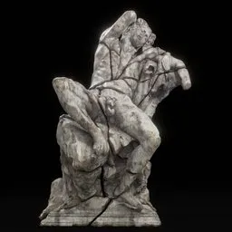 statue of Barberini Faun_dmg