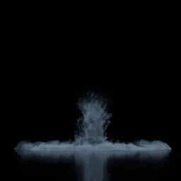 Falling Smoke Static