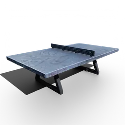 Brutalist Park Ping Pong Table