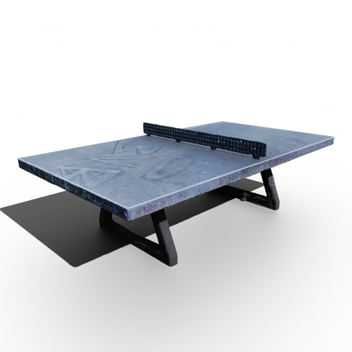 Brutalist Park Ping Pong Table